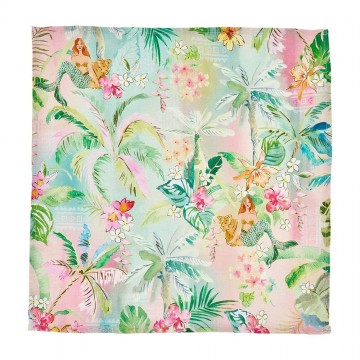 Napkins | Tiki Island | Linen Cotton | Set of 4 Napkins | Tiki Island | Linen Cotton | Set of 4